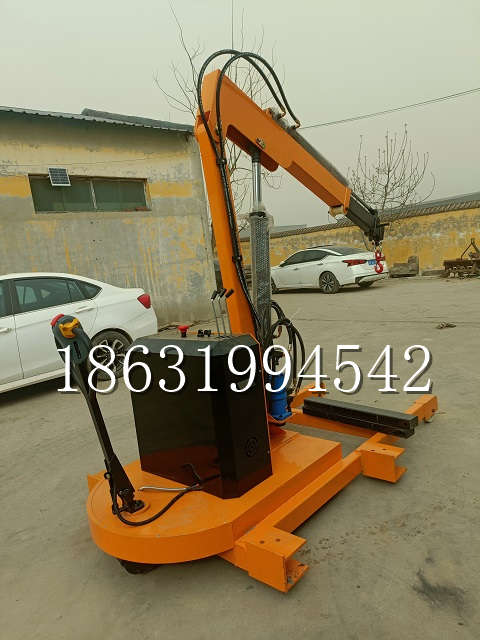 东城区自卸车厢随车吊 自制轮式四不像起重机 四驱平板吊 5吨 贵盛